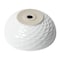 Alfi Brand ALFI brand ABC909 White 17" Decorative Round Vessel Above Mount Ceramic Sink ABC909 - alternate 4